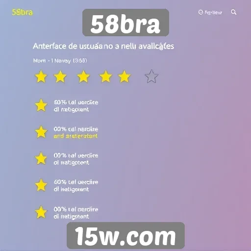 Interface do usuário no 58bra é avaliada positivamente
